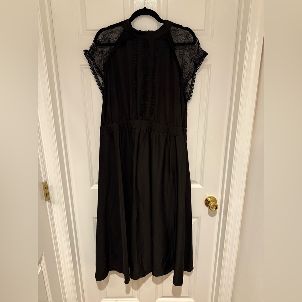 Black Lace Dress ASOS Size 18 US